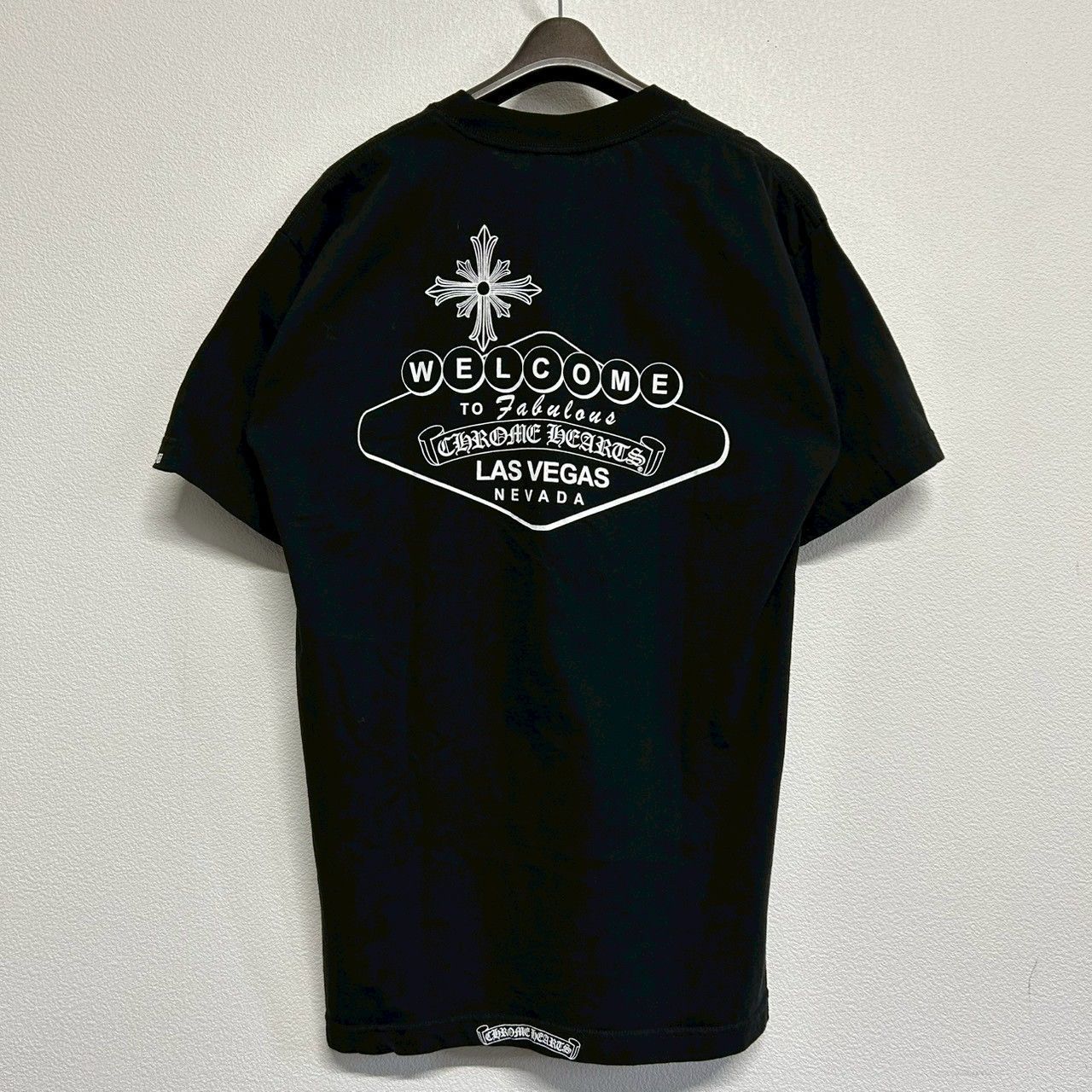 CHROME HEARTS WELCOME クロムハーツ ラスベガス限定 黒 ブラック 半袖 