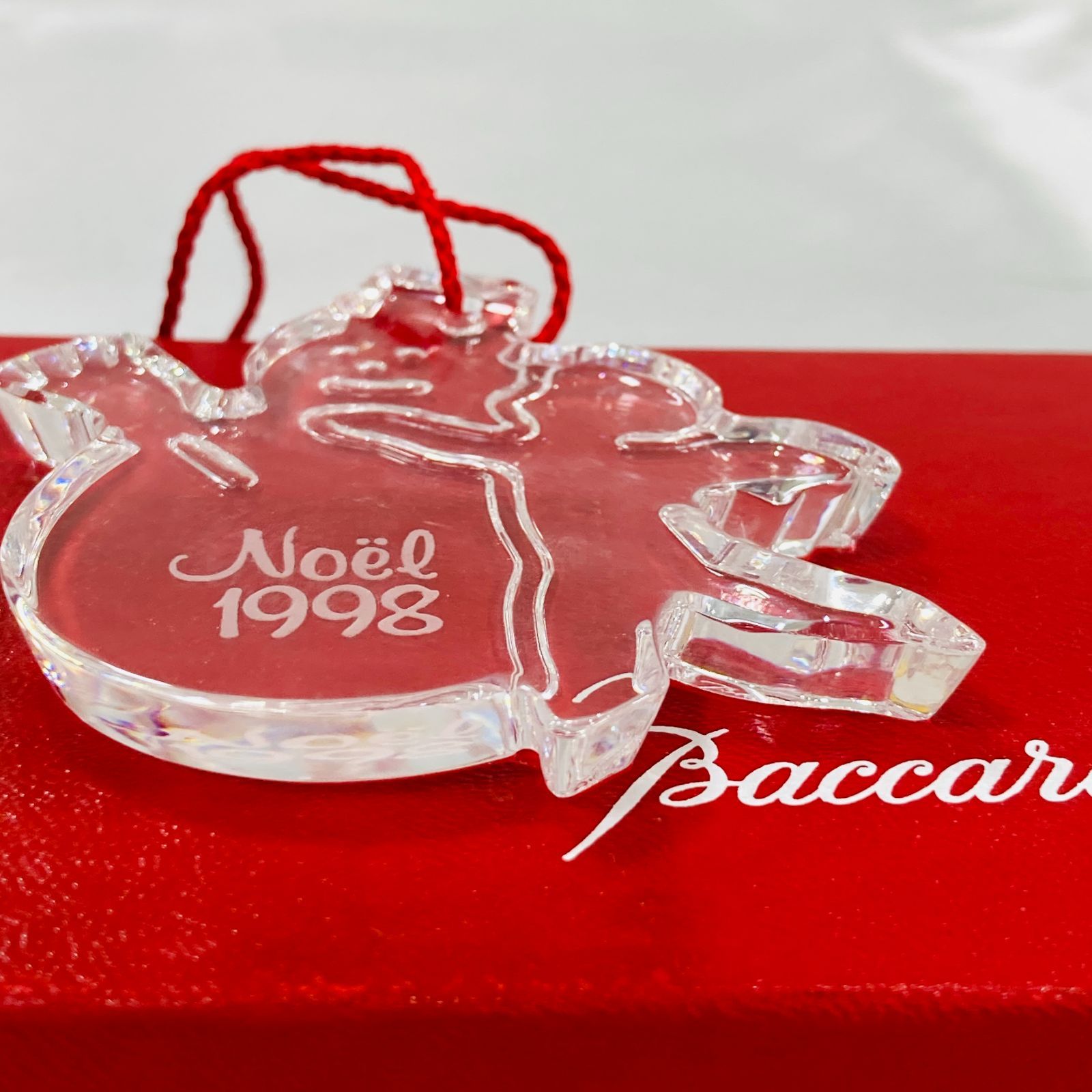 A【1998年】Baccarat バカラ クリスマス オーナメント ノエル