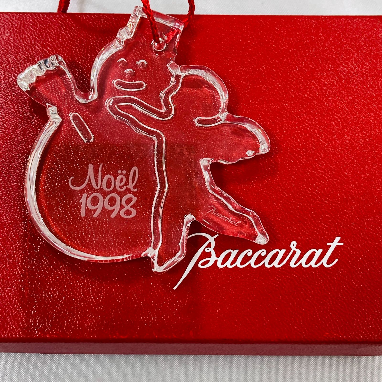 A【1998年】Baccarat バカラ クリスマス オーナメント ノエル