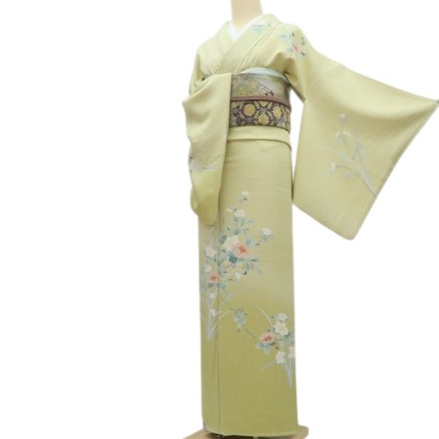 百華❀Y4768◇美品 トールサイズ 手縫い仕立て 正絹 訪問着 着物 百華❀Y4768◇美品 トールサイズ 手縫い仕立て 正絹 訪問着 着物