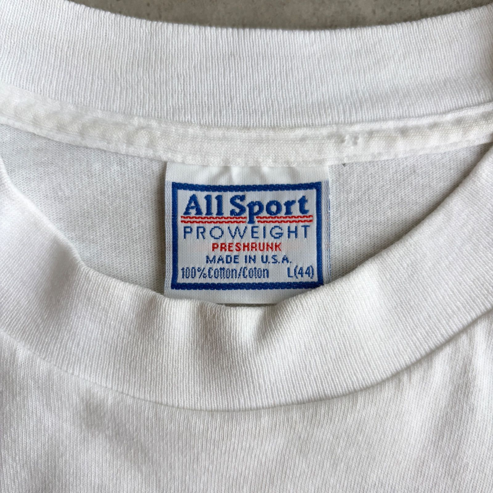 90s/All Sport/半袖Tシャツ/USA製/アメリカ製/シングルステッチ 