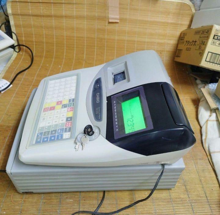カシオレジスター 設定込み TK-110中古 飲食仕様 110123 - メルカリ