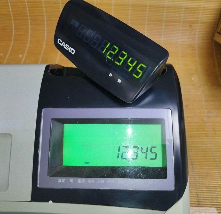 カシオレジスター　設定込み　TK-110中古飲食仕様110123 レジスター カシオレジスター 設定込み TK-110中古 飲食仕様 110123 - メルカリ