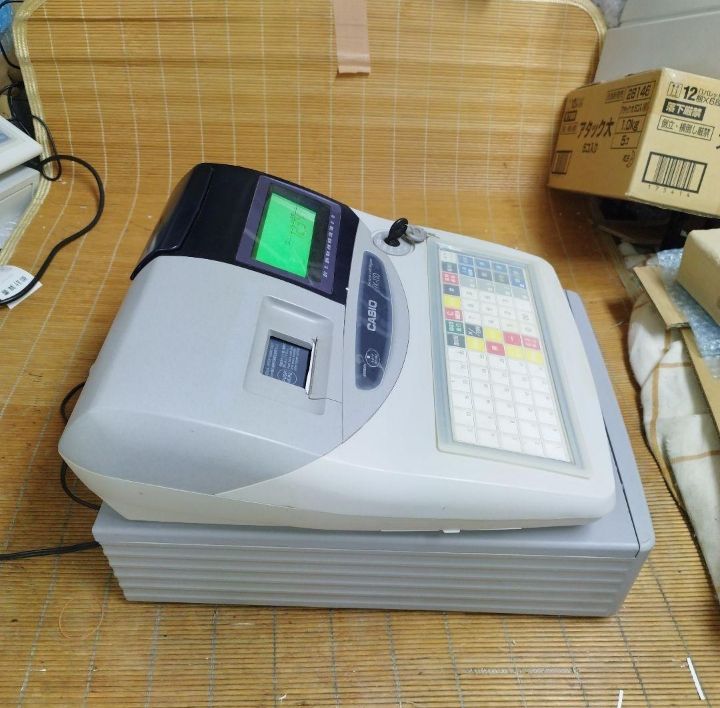 カシオレジスター 設定込み TK-110中古 飲食仕様 110123 - メルカリ