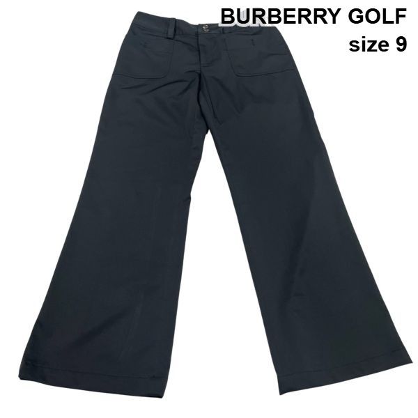 ◇ バーバリーゴルフ BURBERRY GOLF パンツ 品番（BGF27-602-09） 黒 9