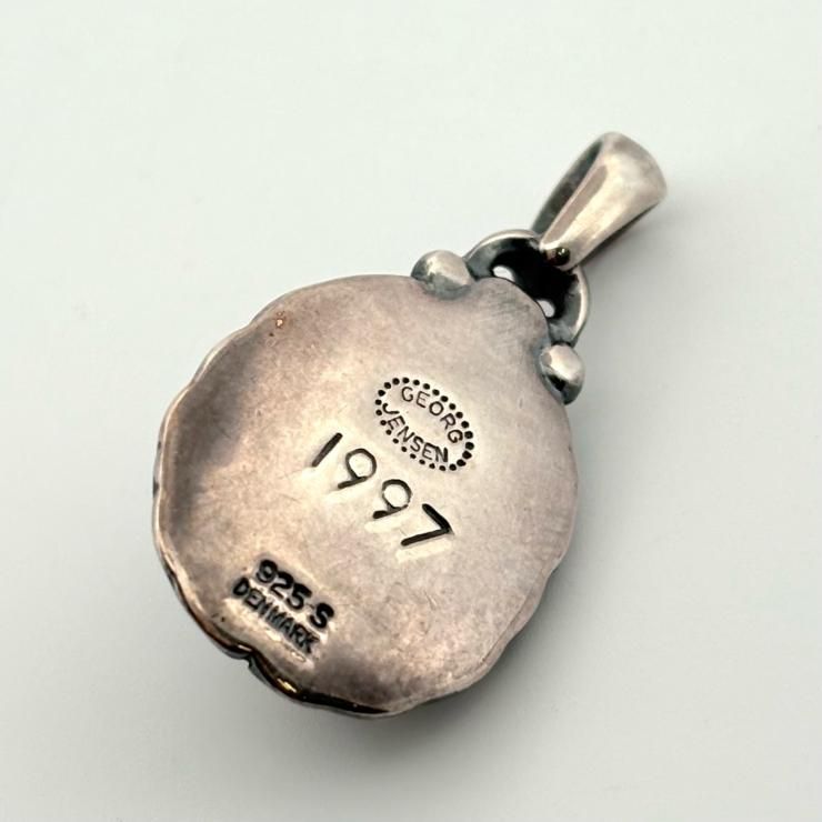 Georg Jensen イヤーペンダントトップ 1997年 ラブラドライト