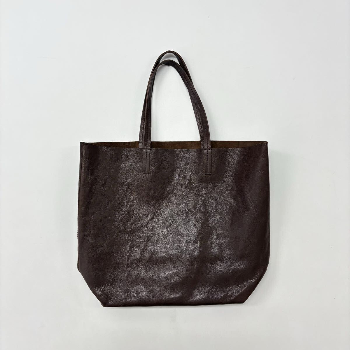 JURGEN LEHL ヨーガンレール レザー トート バッグ TOTE BAG ブラウン 