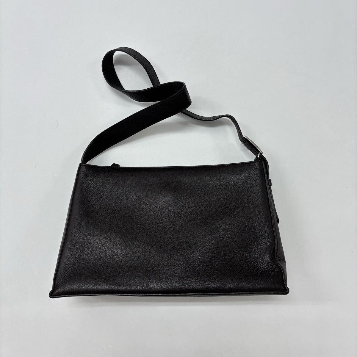 COMTESSE コンテス レザー ショルダー バッグ BAG ダークブラウン 系 