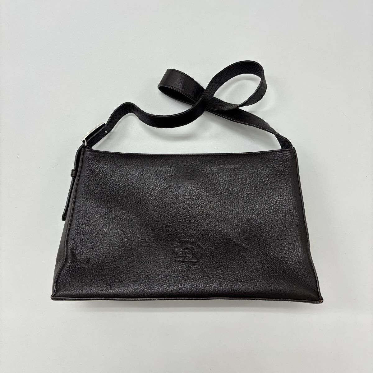 COMTESSE コンテス レザー ショルダー バッグ BAG ダークブラウン 系 