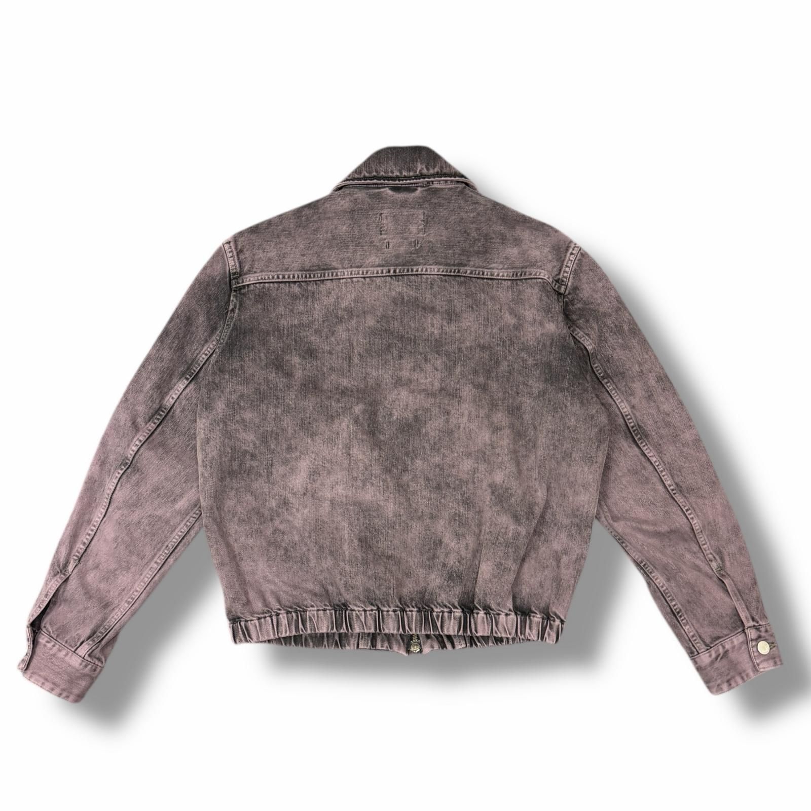 YOKE 25ss デニムブルゾン 【サンプル品】 参考上代52800円 未使用 YOKE 25SS BLEACHED DENIM FRONT ZIP BLOUSON