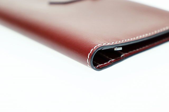 エルメス HERMES ベアンクラシック レザー 金金具 長財布 二つ折り 