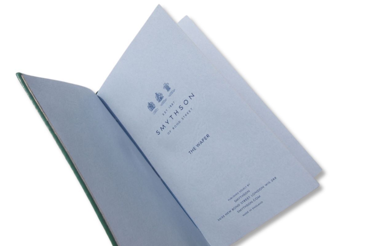スマイソン SMYTHSON 新品 Waferノートブック 3 SMALL BOOK BIG