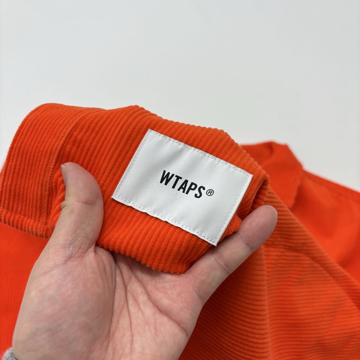 WTAPS オレンジ コーデュロイ 長袖シャツ 【公式通販】