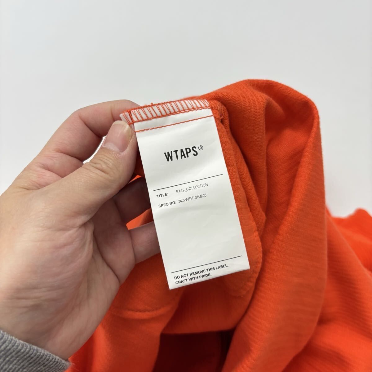 WTAPS オレンジ コーデュロイ 長袖シャツ 【公式通販】