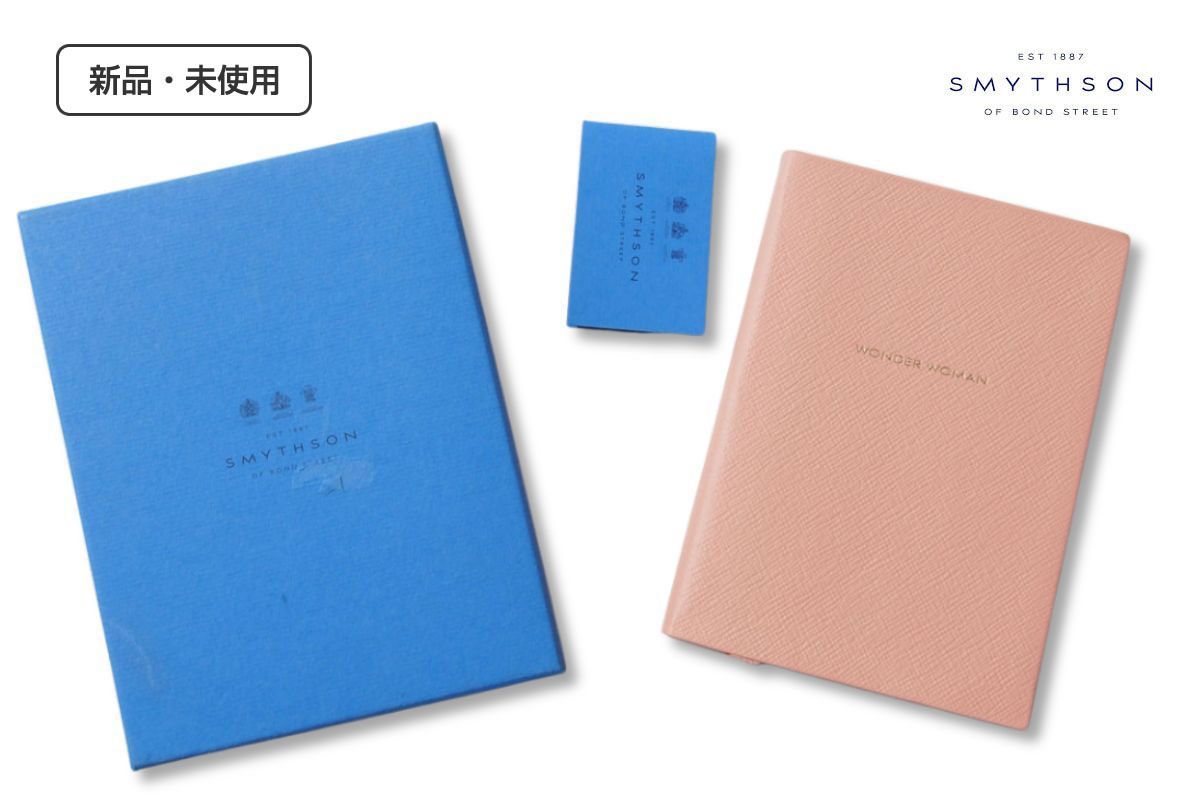 未使用品 スマイソン Smythson Soho ノート レッド 【公式通販】