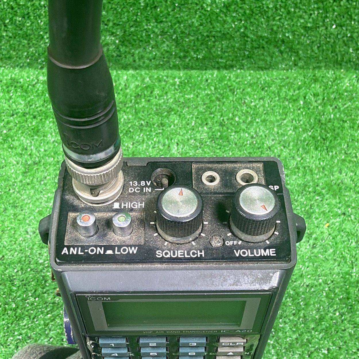 現状品】ICOM アイコム IC-A20 NAVICOM 航空無線機 エアーバンド