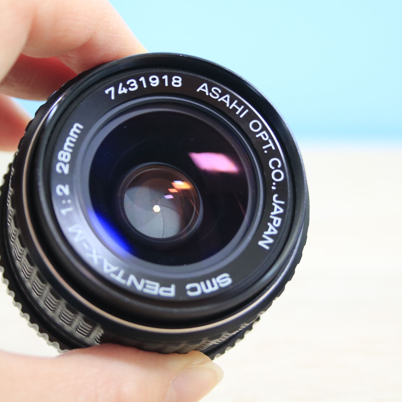完動品❁極美品 SMC PENTAX-M 28mm F2.8 ペンタックス 28/2.8 キャップ