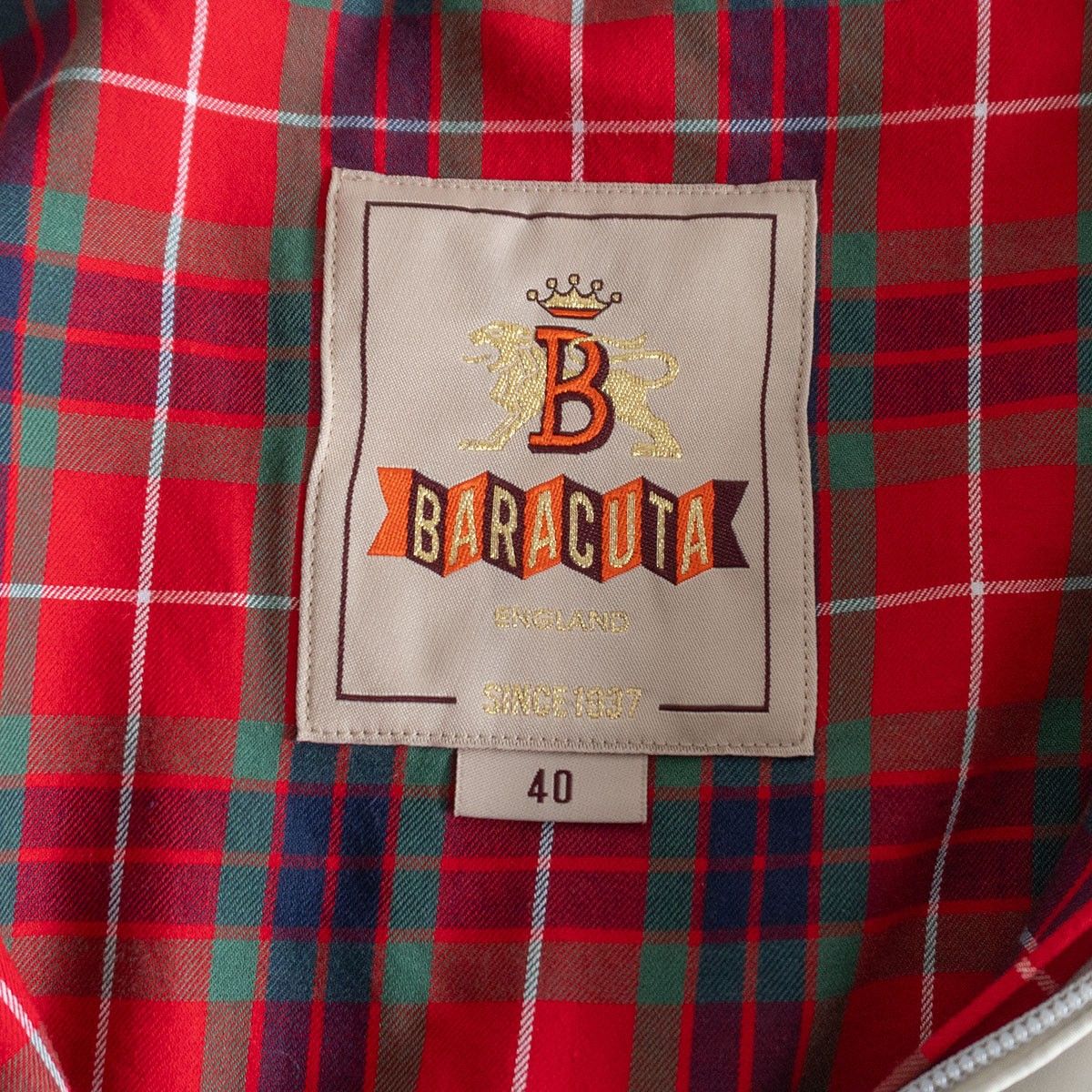 雰囲気抜群】 BARACUTA 【G9 スウィングトップ ハリントンジャケット 
