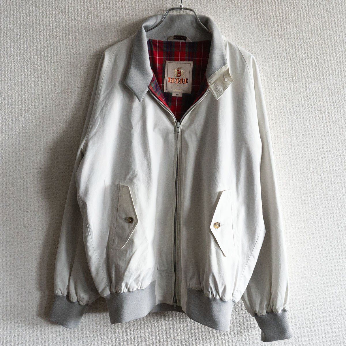 雰囲気抜群】 BARACUTA 【G9 スウィングトップ ハリントンジャケット 