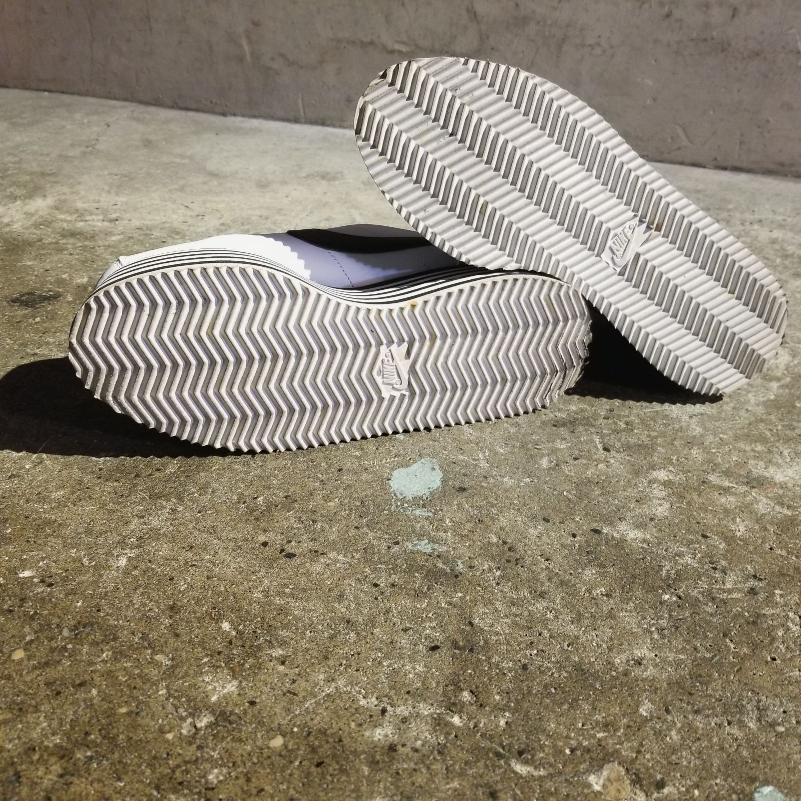 COMME des GARCONS 18aw × NIKE CORTEZ WHITE/BLACK 25 