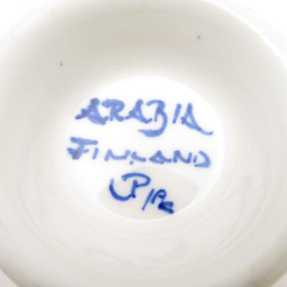 キッチン・食器 美品 ARABIA アラビア バレンシア カップ＆ソーサー
