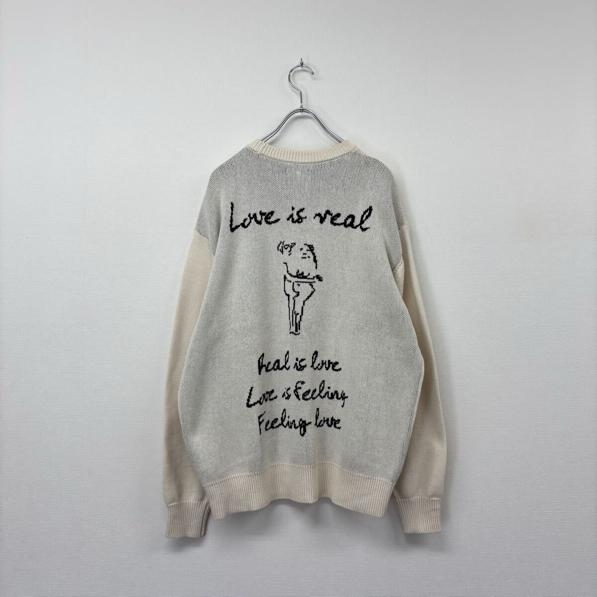 25aw 2025 BASICKS ベイシックス BASICKS LOVE IS REAL KNIT ニット 