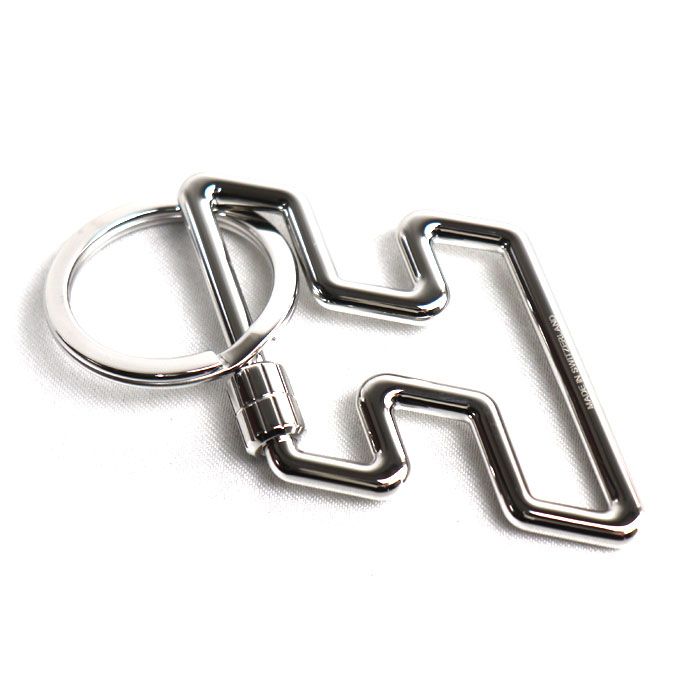 HERMES エルメス H トゥ スピード キーリング シルバー レディース