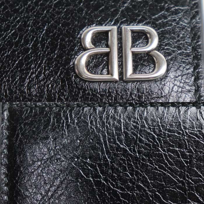 BALENCIAGA バレンシアガ モナコ マネークリップ式二つ折り財布 二