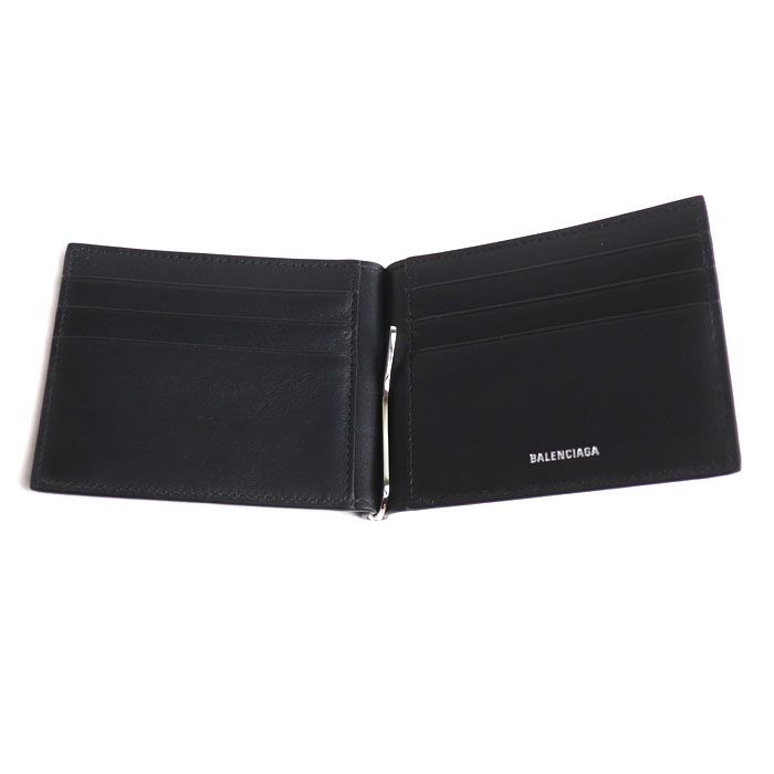 BALENCIAGA バレンシアガ モナコ マネークリップ式二つ折り財布 二