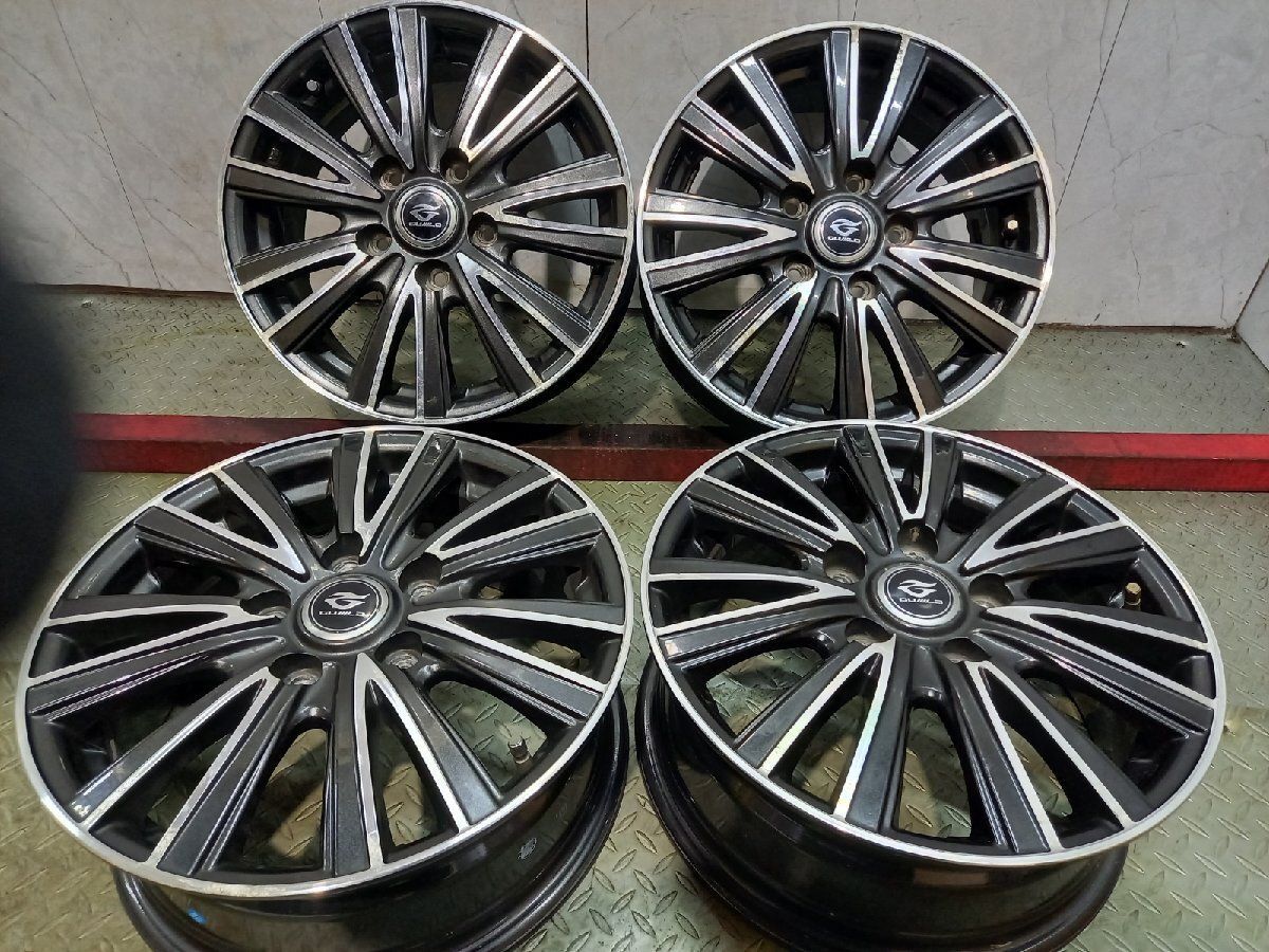 Weds GUWLD ウェッズ 社外ホイール 15インチ 4本 6J5HPCD114.3+50 