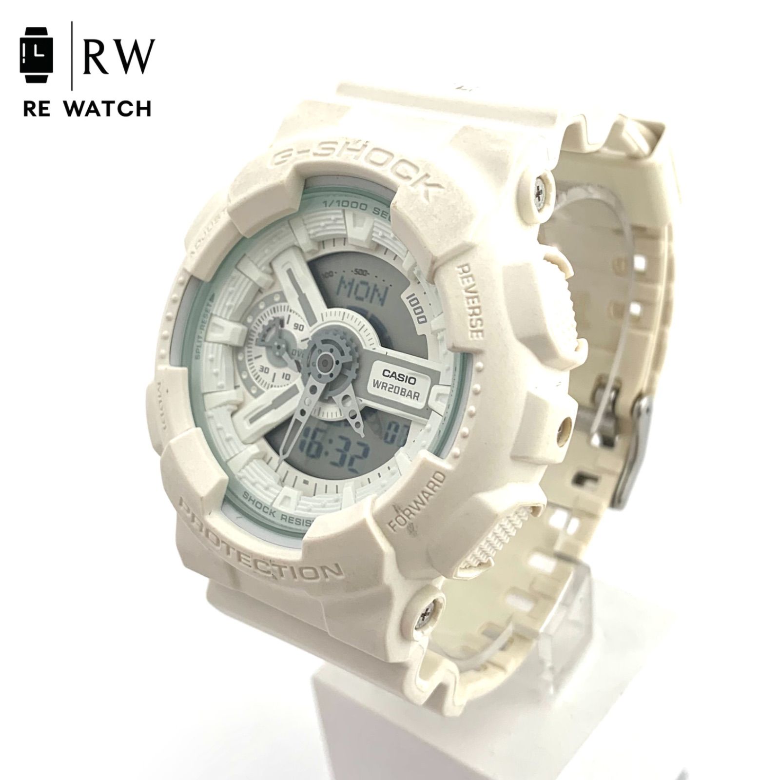 中古】CASIO G-SHOCK GA-110BC WR200BARホワイト - メルカリ