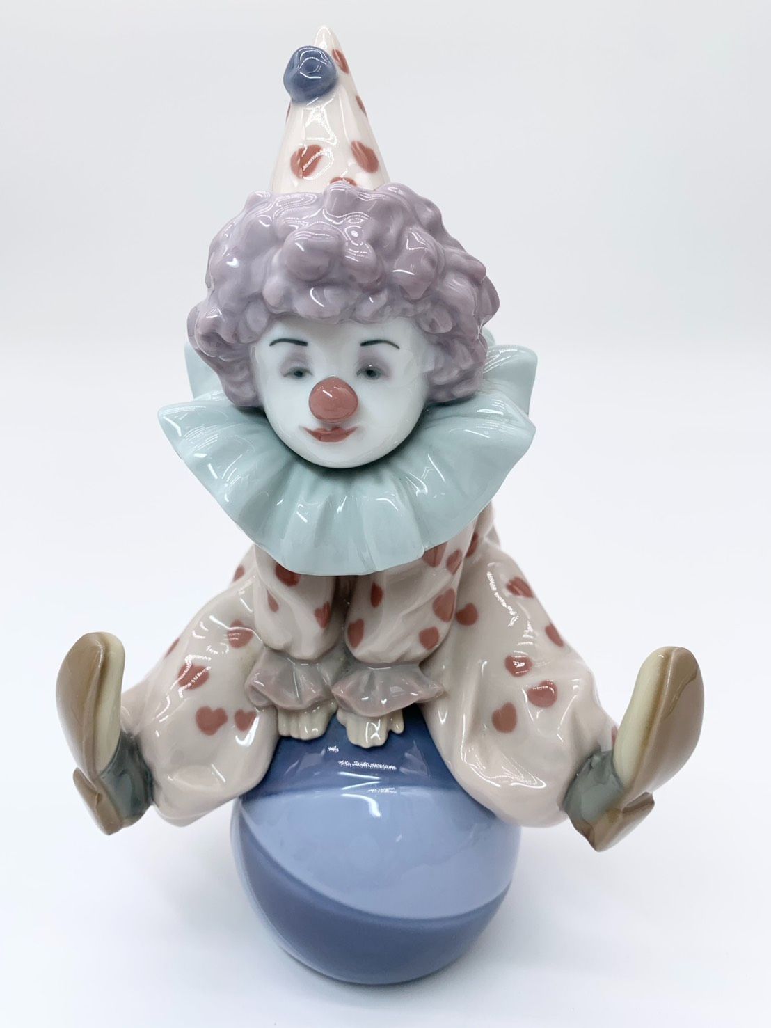LLADRO リヤドロ ボールで遊ぶ ピエロ #5813 置物 フィギュリン インテリア小物 リヤドロ LLADRO フィギュリン 5813 「ボールで遊ぶ