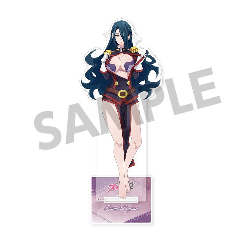 魔都精兵のスレイブ2 描き下ろしアクリルスタンド 東風舞希 Aセット　BIG 新品】魔都精兵のスレイブ2 描き下ろしBIGアクリルスタンド 東風舞希 A