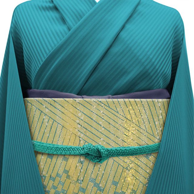 新古品】 本場牛首紬 袋帯 未使用 全通 正絹 紬 石川県指定無形文化財