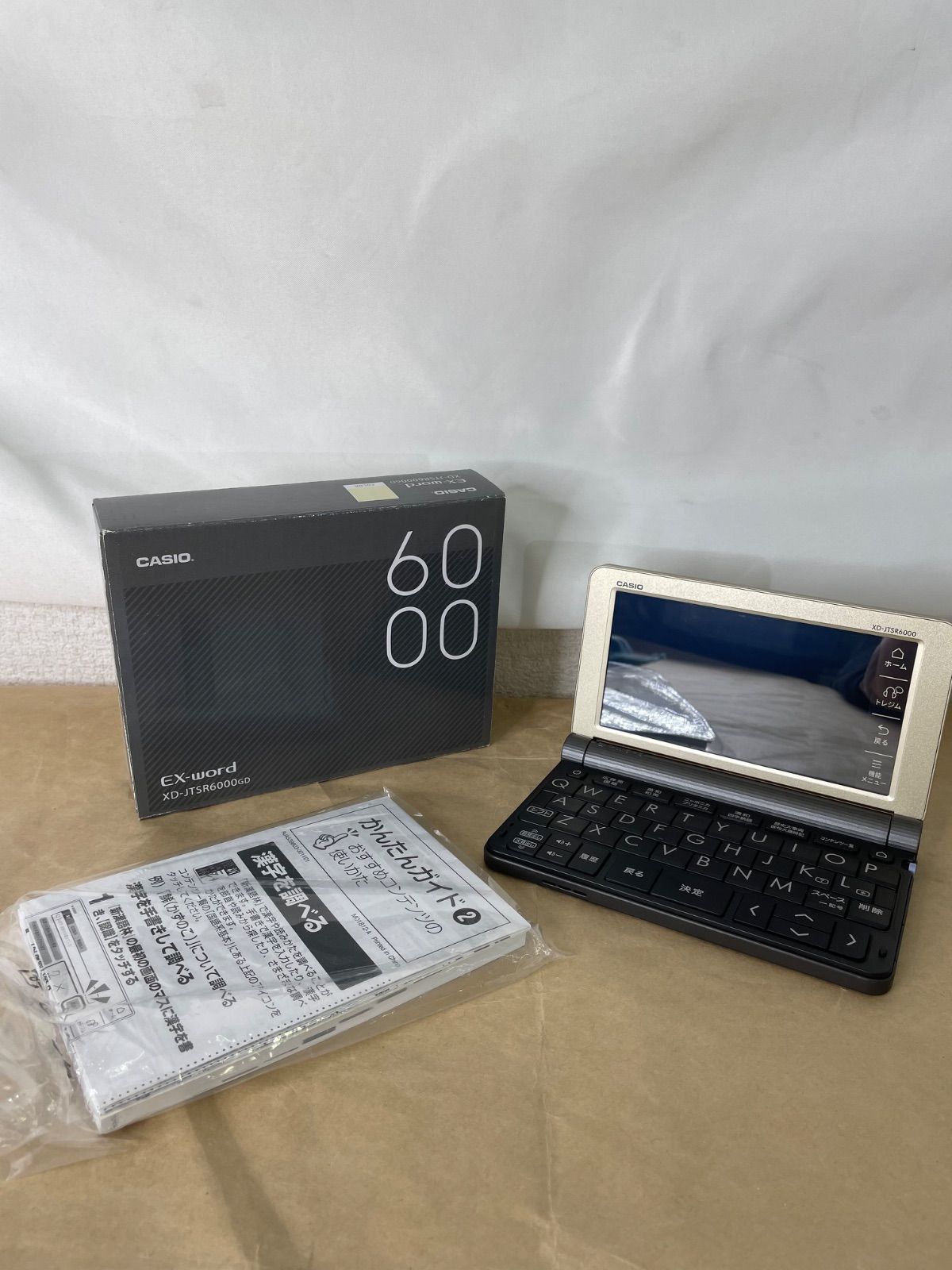 美品 CASIO カシオ 電子辞書 EX-word XD-JTSR6000GD-販促販売