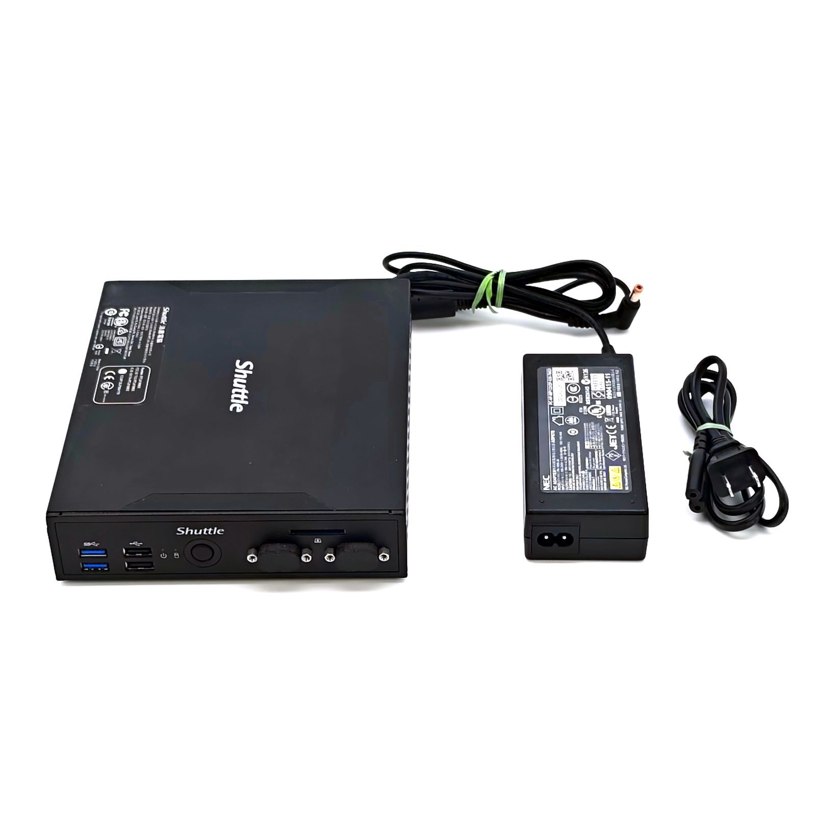 Shuttle DS77U ファンレスミニPC Celeron 4GB 中古- メルカリ