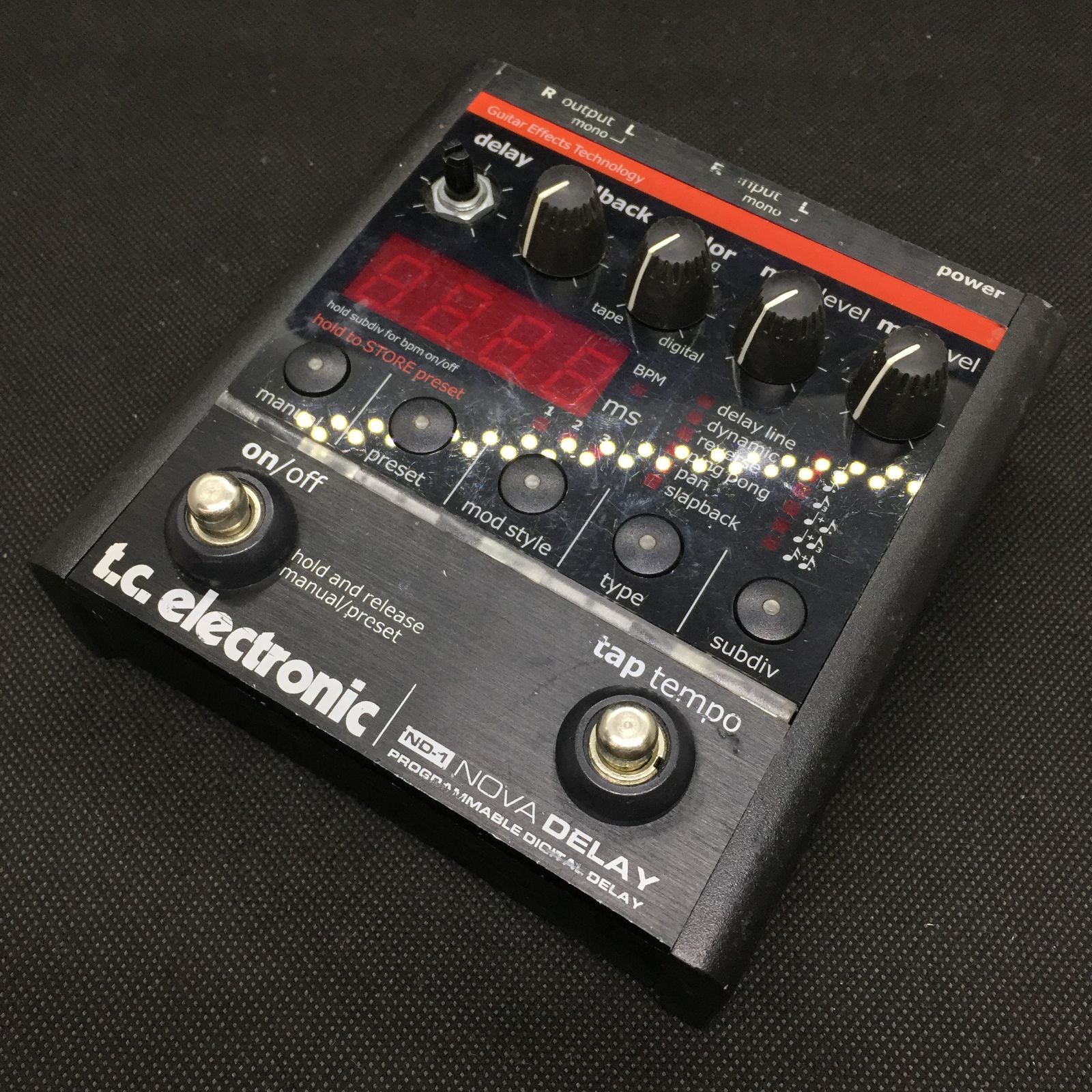 tc electronic ND-1 Nova Delay A9CUI061003 f146 - メルカリ