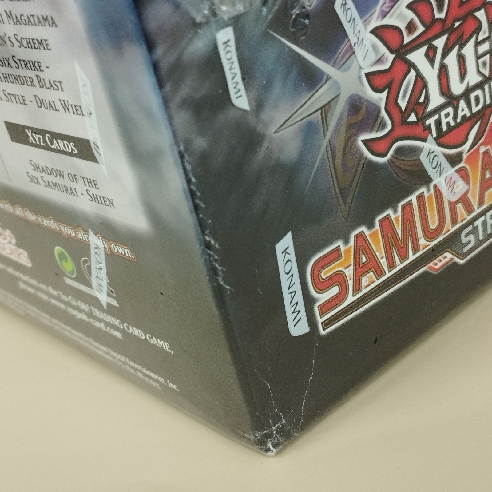 D36879】[未開封] KONAMI Yu-Gi-Oh! SAMURAI WARLORDS STRUCTURE DECK 