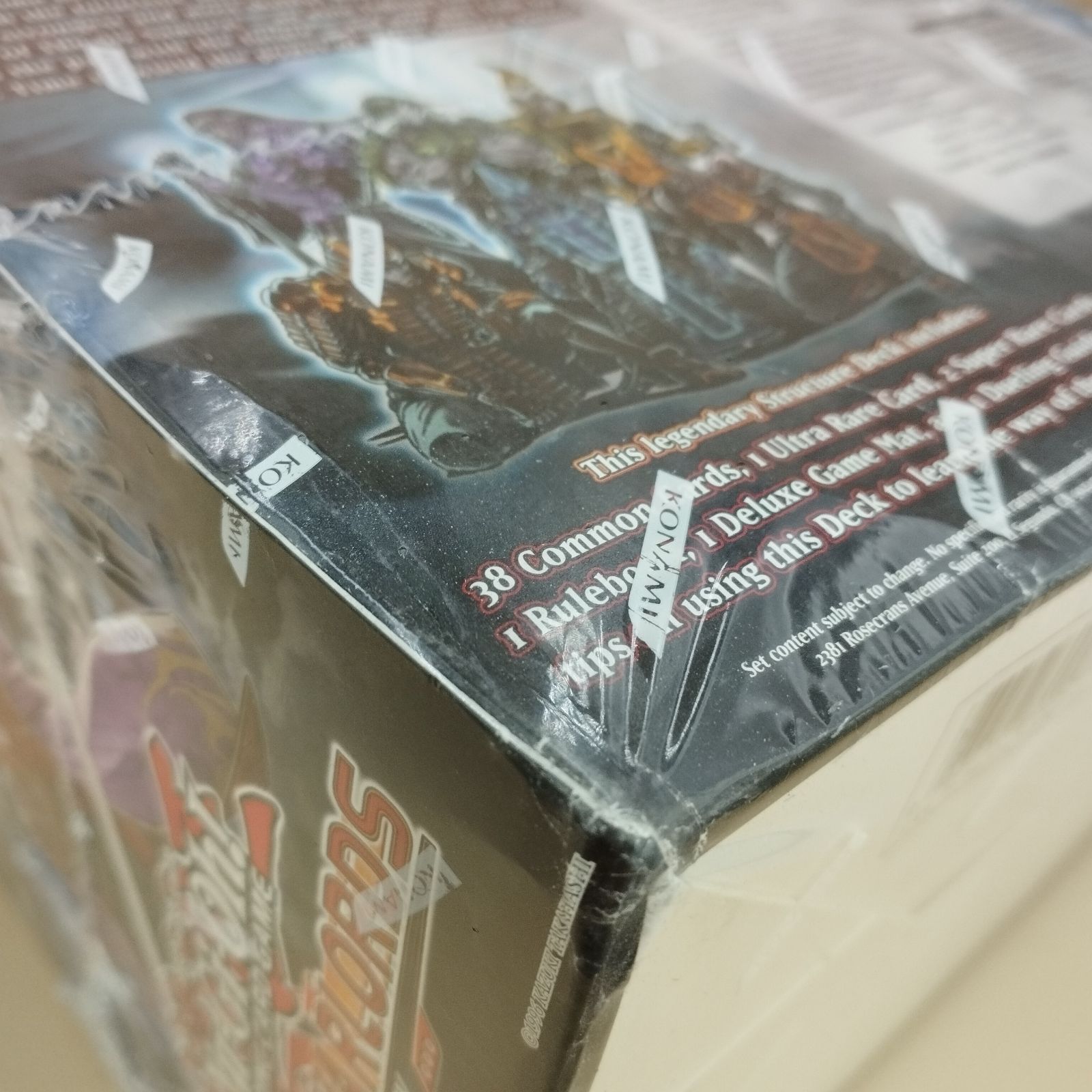 D36879】[未開封] KONAMI Yu-Gi-Oh! SAMURAI WARLORDS STRUCTURE DECK 