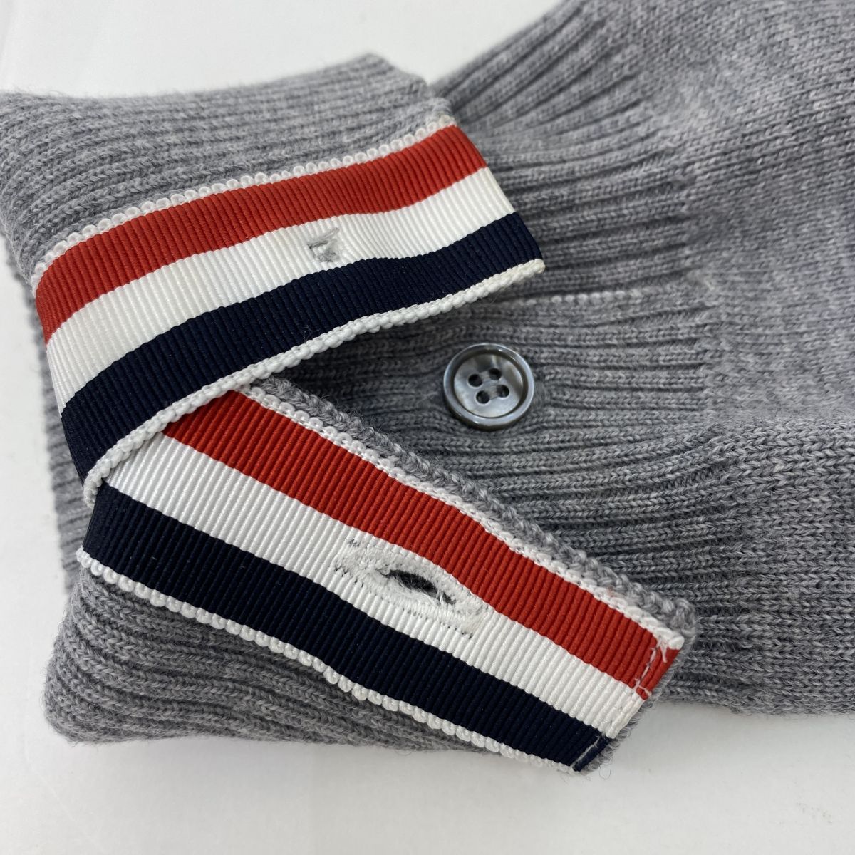 THOM BROWNE トムブラウン ミラノステッチ クルーネックプルオーバー 