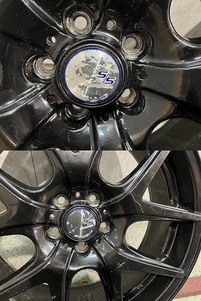 共豊 KYOHO AME Steiner SL5 シュタイナー 社外ホイール 4本 18インチ 