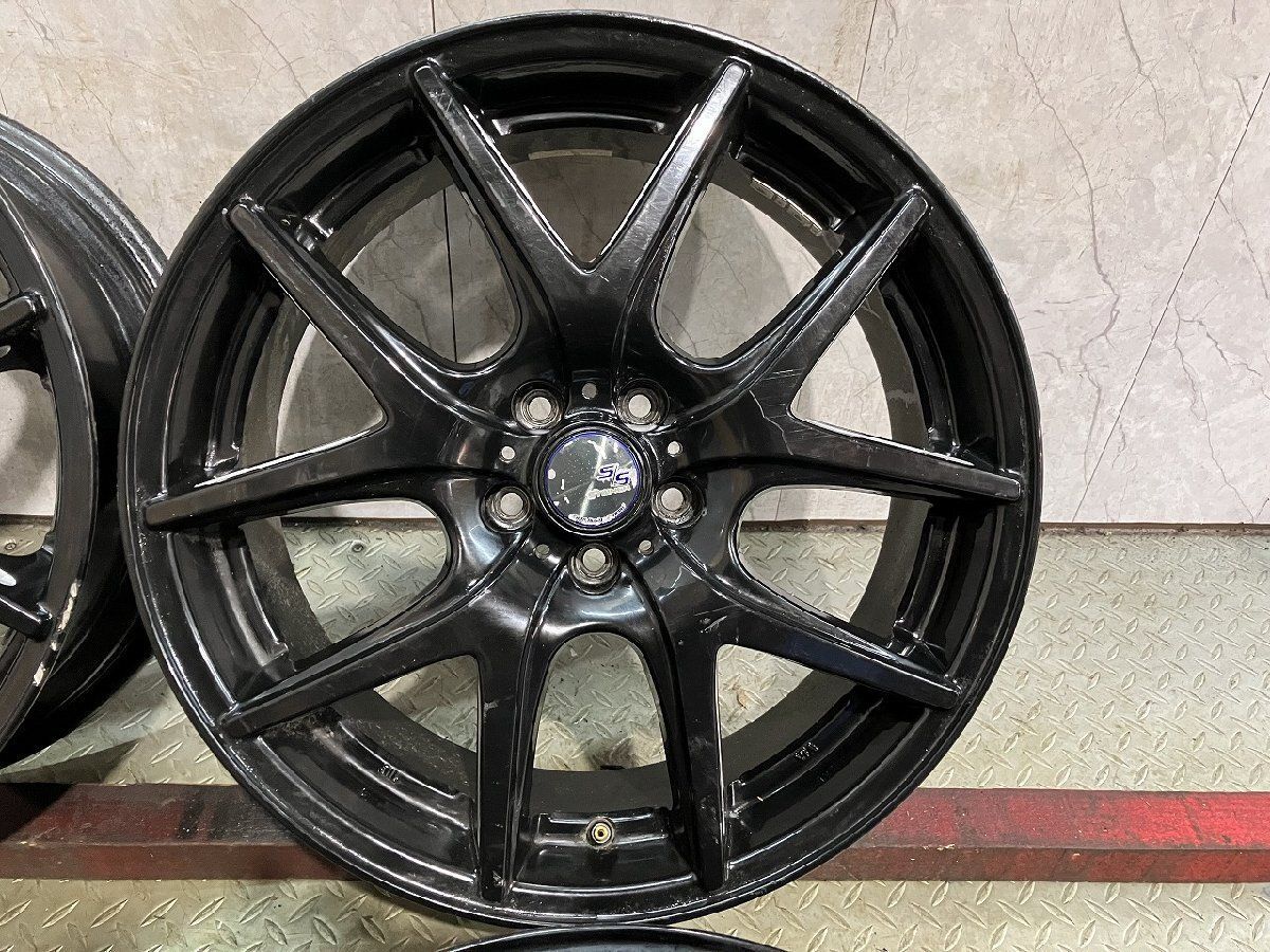共豊 KYOHO AME Steiner SL5 シュタイナー 社外ホイール 4本 18インチ 