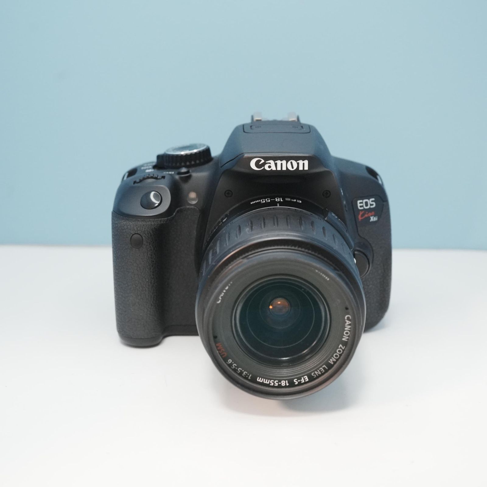Canon EOS kiss X6i 一眼レフ スマホ転送OK フルセット 極美品 a6222