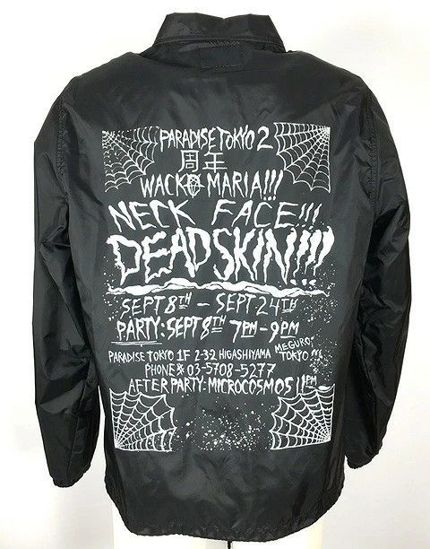 Wackomaria×NeckFace コーチジャケット DeadSkin WACKO MARIA NECKFACE