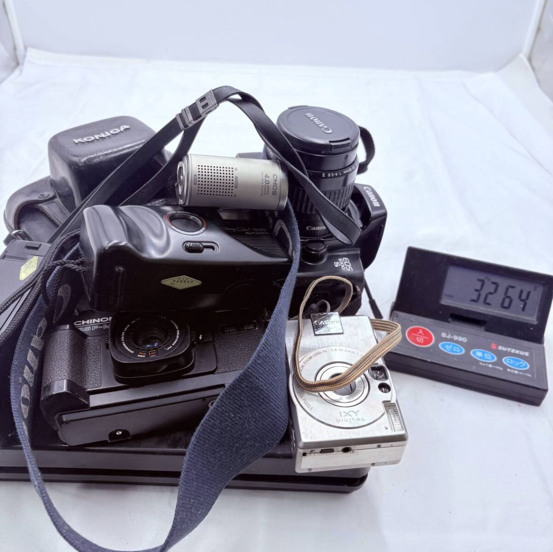 デジタルカメラ（Canon、富士フィルム など合わせて10台）ジャンク扱い