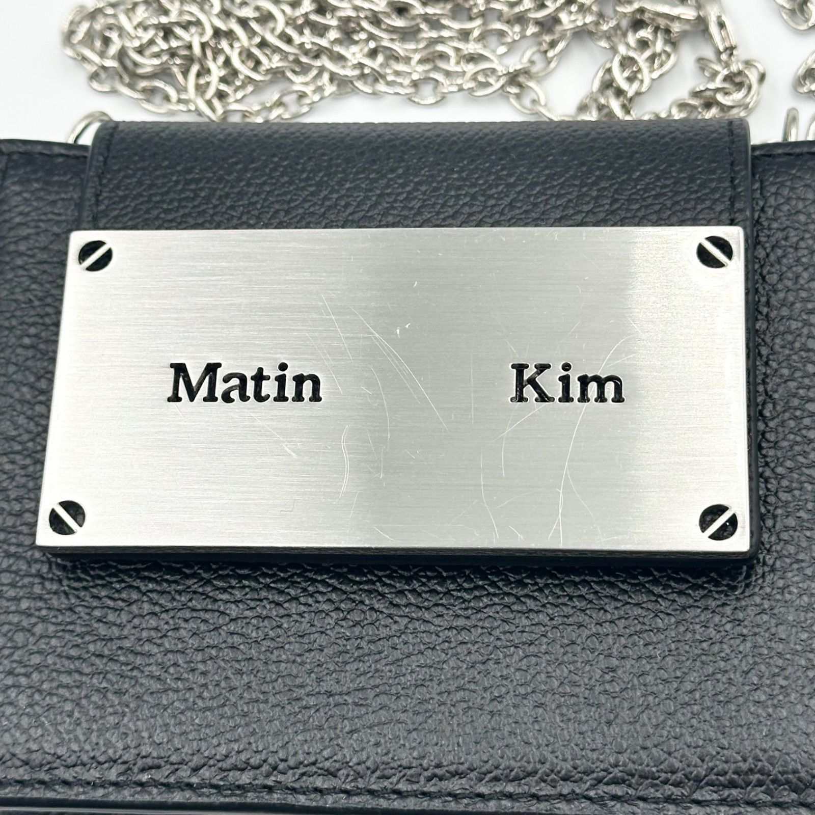 Matin Kim ブラック バッグ & ミニウォレット 限定値下げ】Matin Kim 