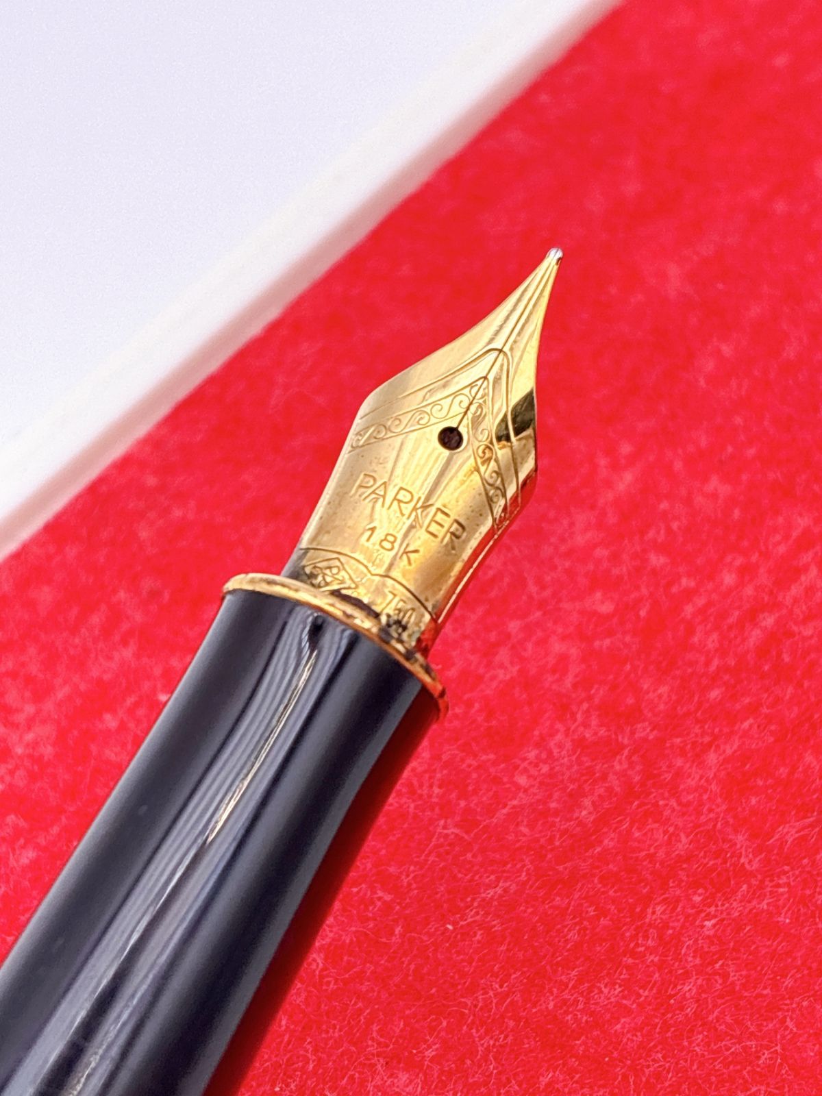 PARKER/パーカー SONNET/ソネット FRANCE IT 万年筆 18K/750 ブラック