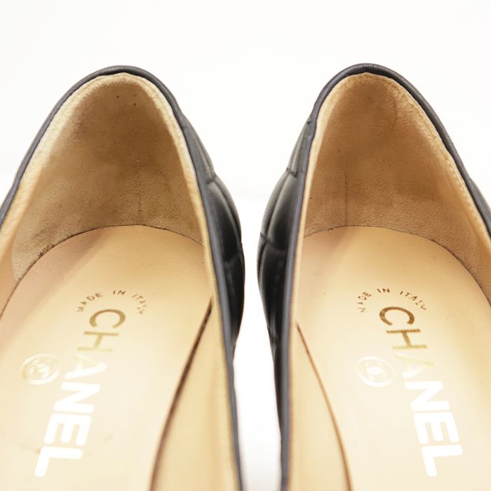 CHANEL シャネル パンプス サイズ 37 1/2 C レディース 14C G29266