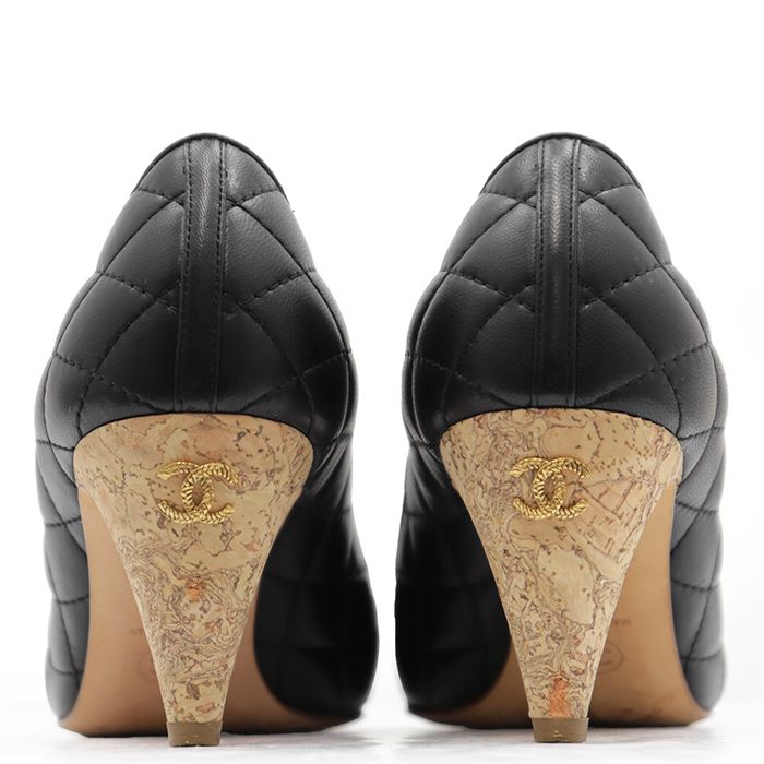 CHANEL シャネル パンプス サイズ 37 1/2 C レディース 14C G29266