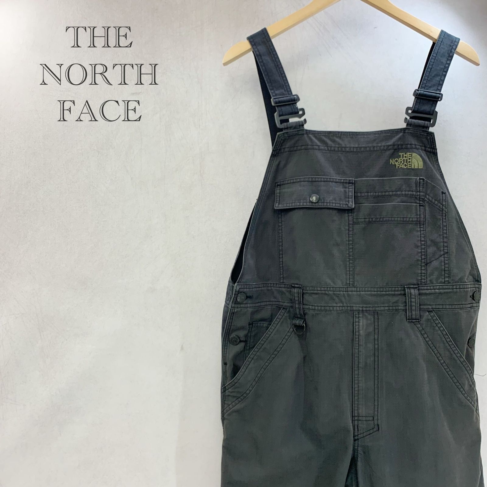 THE NORTH FACE オーバーオール ボトムス NB81946 L ブラック メンズ